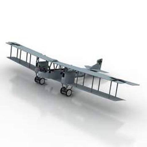 Free Airplane GOT N979 3D model for 3ds Max Library Download